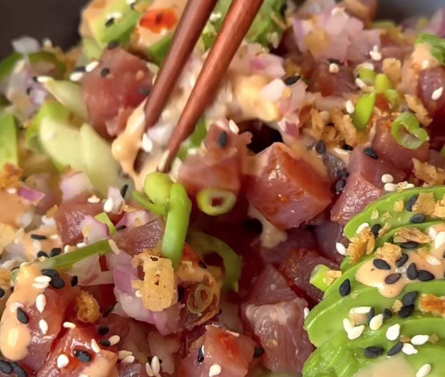 Poke de atún
