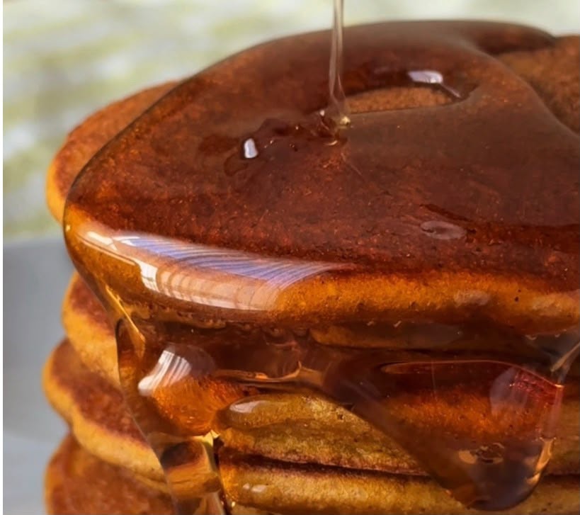 Pancakes de calabaza sin gluten