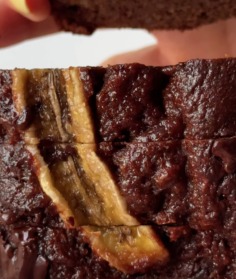 Chocolate banana bread