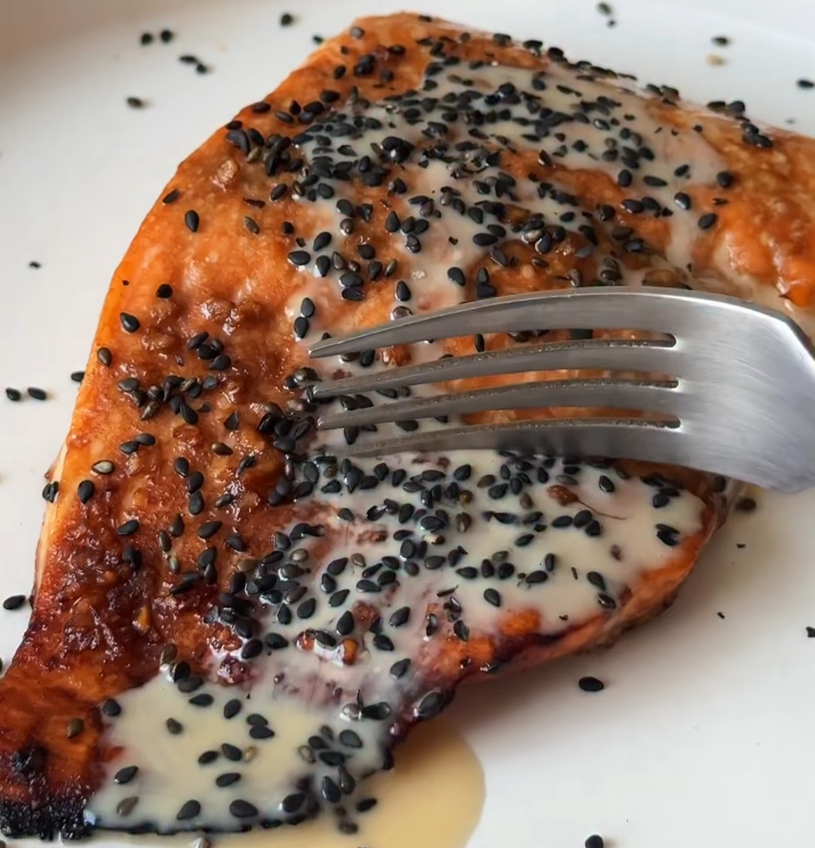 Salmón oriental en horno fácil y saludable